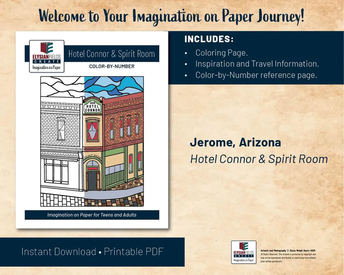 Hotel Connor & Spirit Room, Jerome Arizona