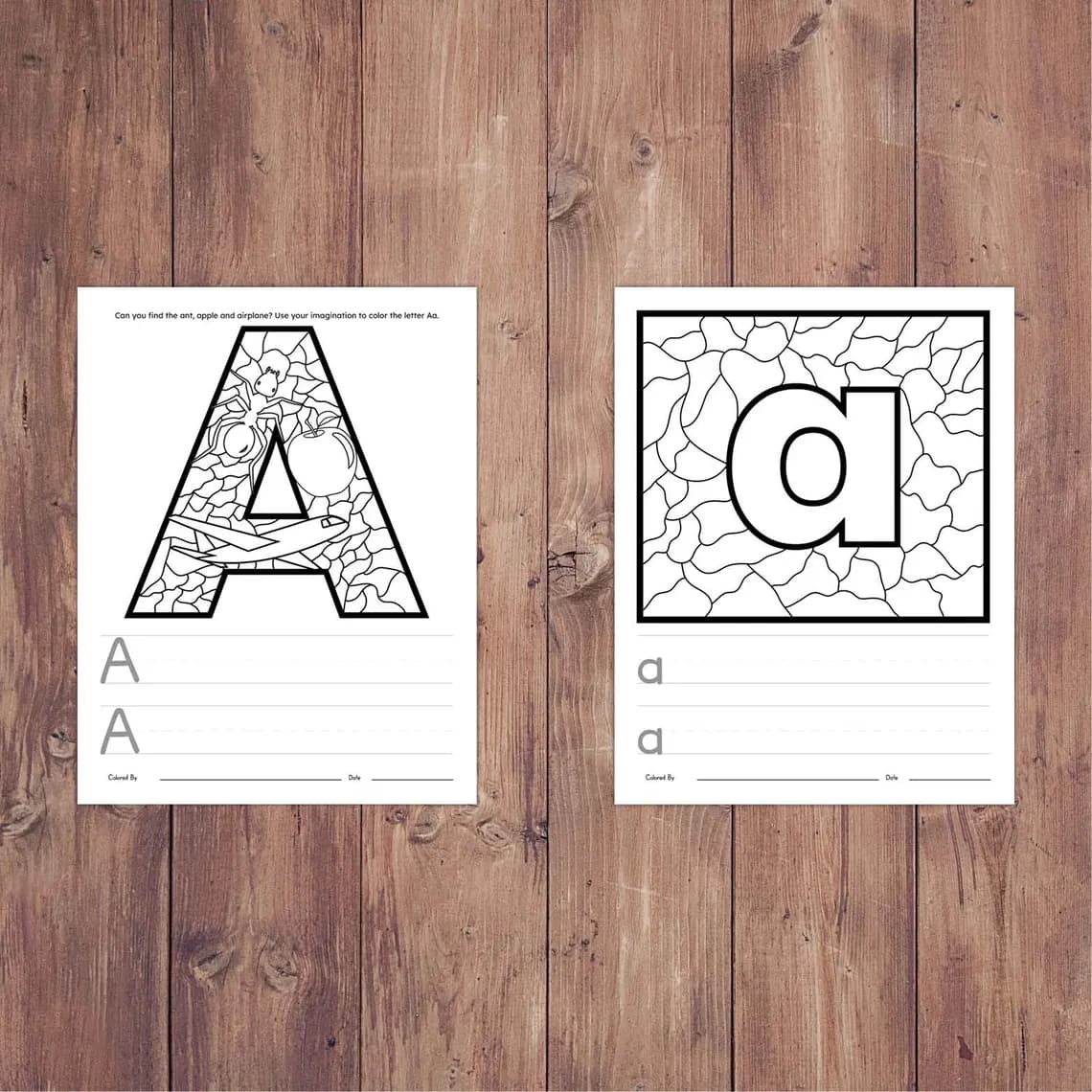 Letter A - Learn to Write